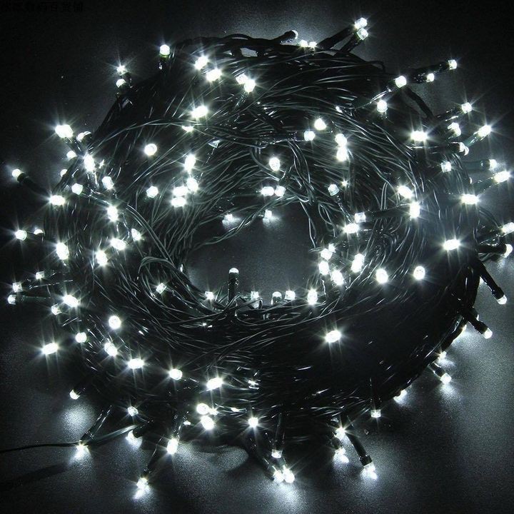 Bộ Đèn Led Dây Nháy 50M Kim Cương Trang Trí Ngoài Trời