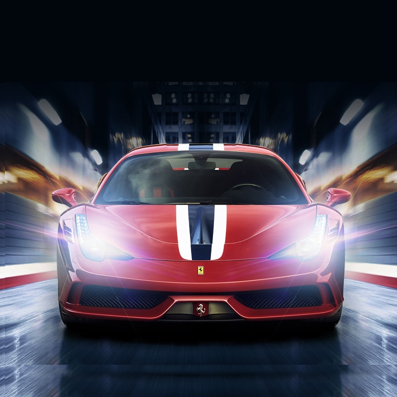 RASTAR Mô Hình Xe Hơi Điều Khiển Từ Xa Ferrari 458 A 1:14