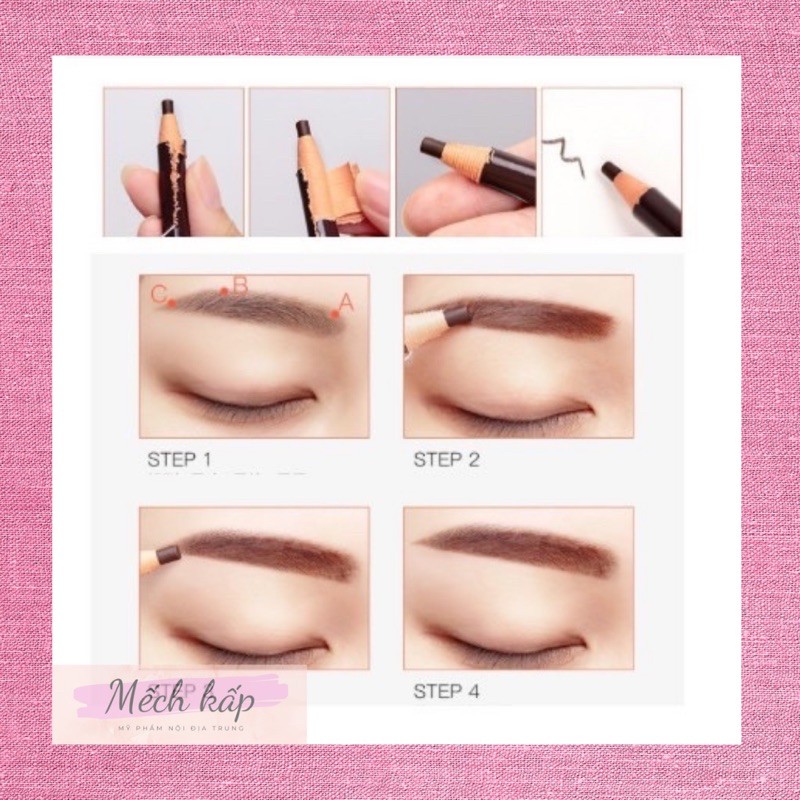 [1818] chì kẻ mày xé chống nước cao cấp coloured soft cosmetic art | BigBuy360 - bigbuy360.vn