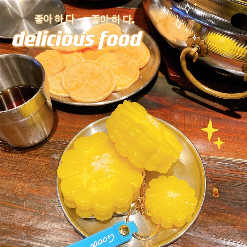 Vỏ Bảo Vệ Hộp Sạc Tai Nghe AirPods3 AirPods3 AirPods3 Pro AirPods2gen Màu Vàng Họa Tiết Trái Bắp Dễ Thương Ốp