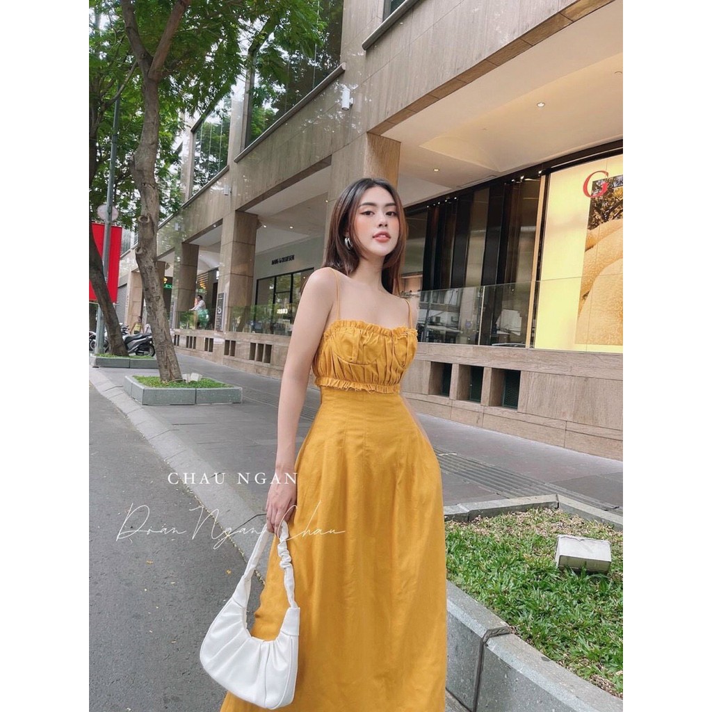 Đầm Maxi Dài 2 Dây [GIÁ SIÊU RẺ] - Đầm Maxi Dài 2 Dây, Thướt Tha Dịu Dàng ❤️ MAZING HOTTEEN SHOP ❤️