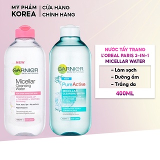 Nước Tẩy Trang - Dầu Tẩy Trang Garnier Micellar cleansing water Pháp 400ml [ Cam Kết Chính Hãng]