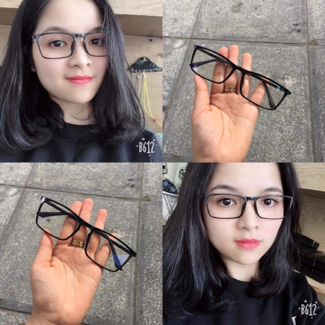 Gọng dẻo mắt vuông