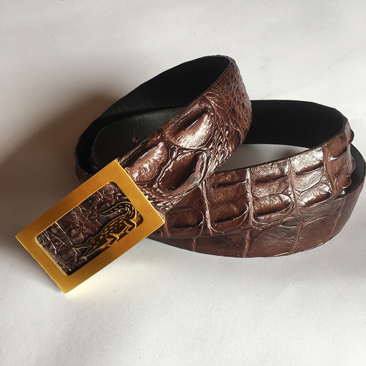 .Dây nịt nam Thắt Lưng da Doanh Nhân Da cá sấu Thật 2 Lớp thời trang | BigBuy360 - bigbuy360.vn