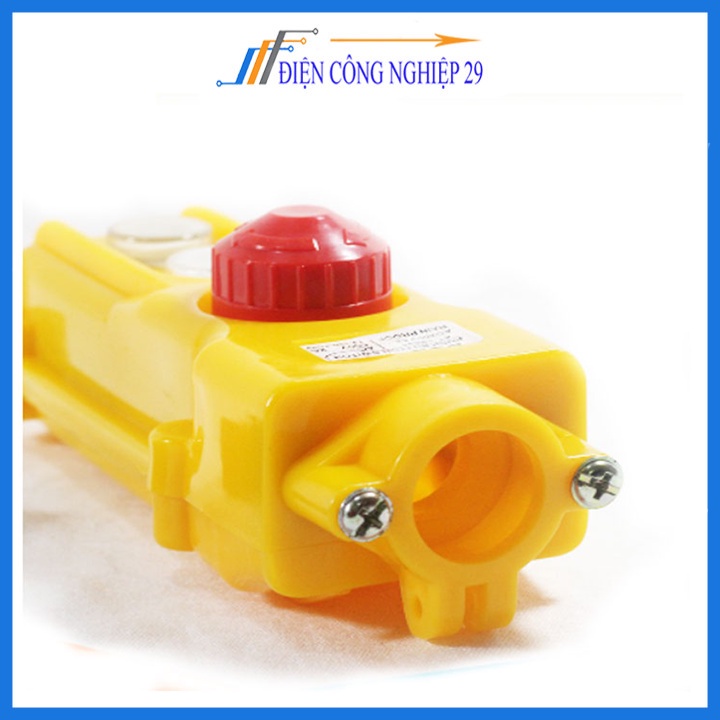 Tay Điều Khiển Máy Tời COB 61H (Đảo Chiều Động Cơ) 2 Nút - Có Nút Dừng Khẩn Cấp