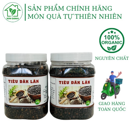 Tiêu đen nguyên chất siêu cay Đăk Lăk đặc sản Tây Nguyên Kim Oanh