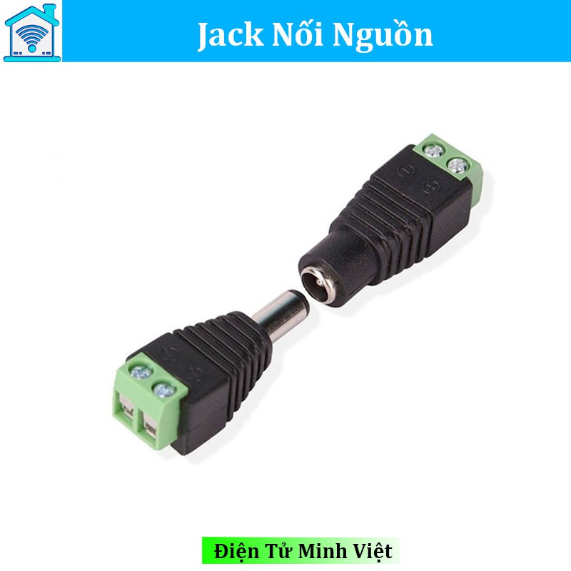 COMBO Jack DC Nối Nguồn Đực/Cái