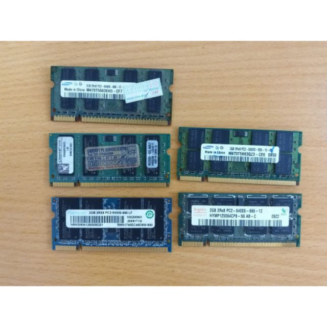 Ram laptop ddr2 2g tháo máy (PC2 - 6400s) bảo hành 1 năm