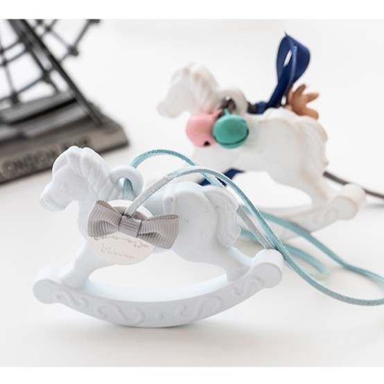 Khuôn Silicon Hình Ngựa Trojan Làm Nến Thơm/Xà Phòng/Bánh Handmade