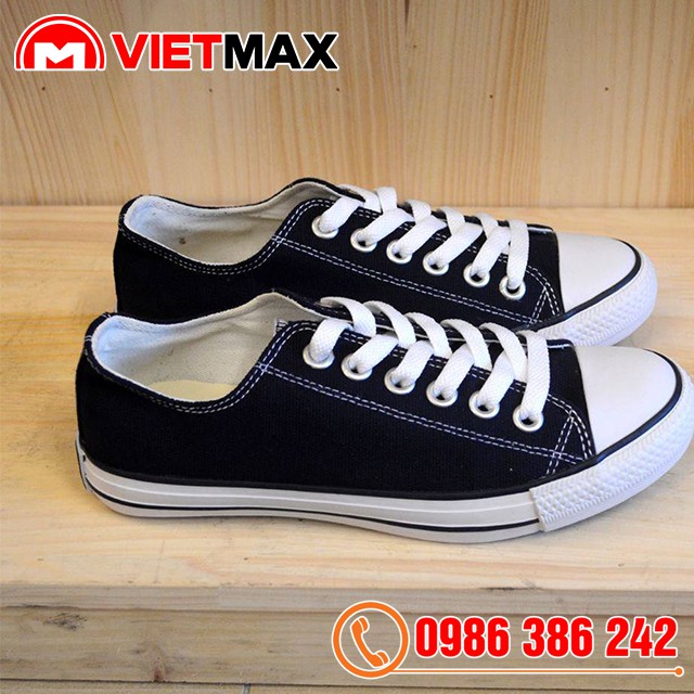 Giày Sneaker CV Classic Màu Đen Trắng Nam Nữ