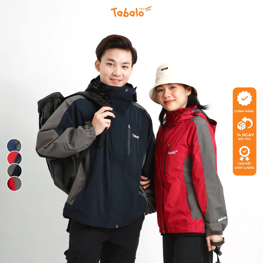 Áo Khoác Dù Tabalo Basic Jacket, Áo Khoác Đi Phượt Nam Nữ