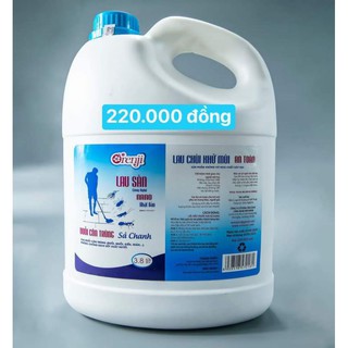 Nước lau sàn không hóa chất - Đuổi côn trùng sả chanh Orenji (3,8L)
