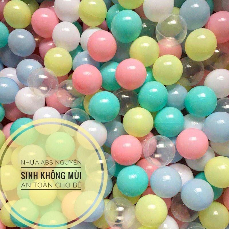 [Hcm - Giá Tốt] Bóng Nhựa Mềm Holla Kiddy 7Cm Không Mùi An Toàn Cho Bé Yêu, Nhựa Nguyên Sinh Abs An Toàn Cho Bé