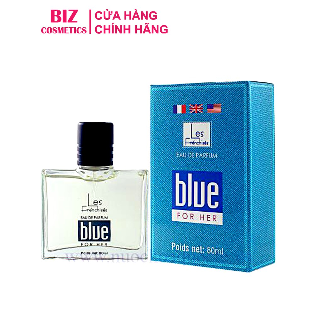 Nước hoa Nam/Nữ Les Frénchisés Blue 80ml