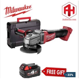 Milwaukee Thân Máy mài góc dùng pin 18V M18 M18 FSAG100XB-0X0