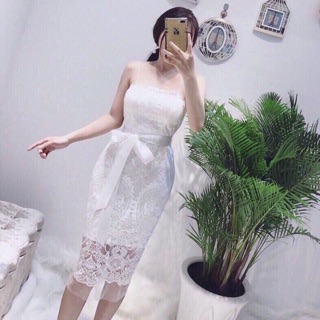 Đầm ren 2s cúp ngực