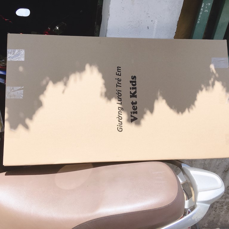 Giường lưới kim loại full box Viet kids cho bé nhiều size