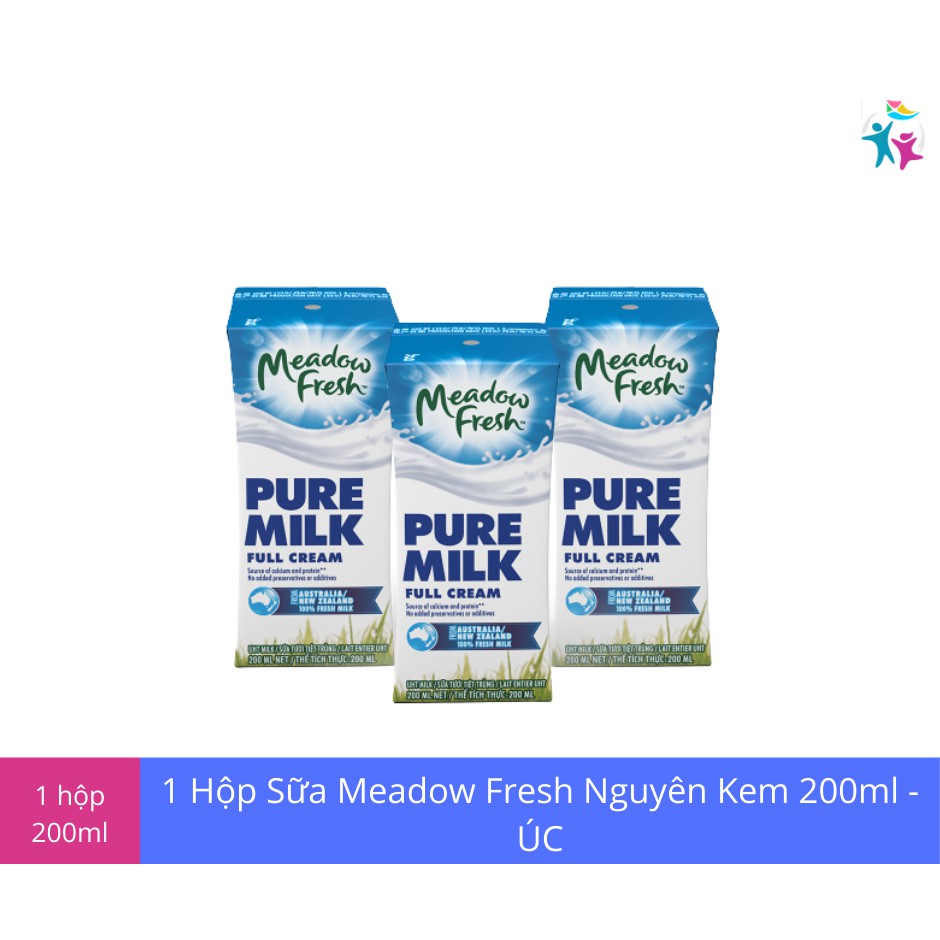 Sữa Tươi Nguyên Kem Meadow Fresh 200ml - Sữa Tươi Nhập Khẩu ÚC
