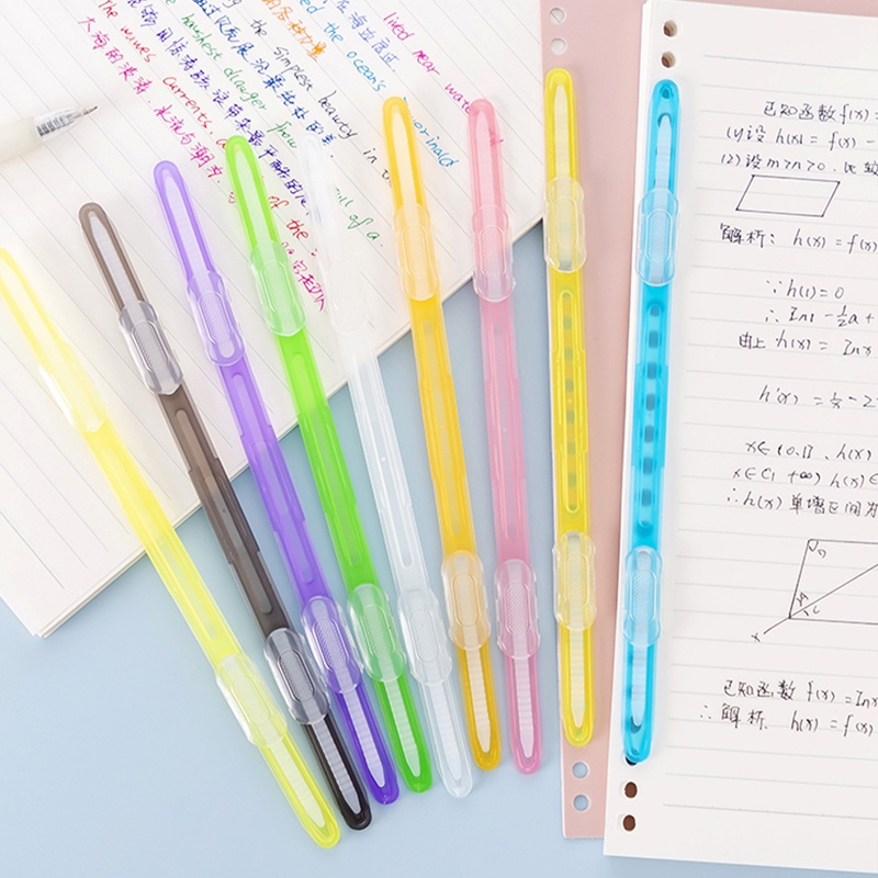 Bìa Đựng Tài Liệu Văn Phòng Kẻ Sọc Đơn Giản Xinh Xắn