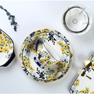Đĩa sứ decor , đĩa sâu lòng bầu dục Fiore