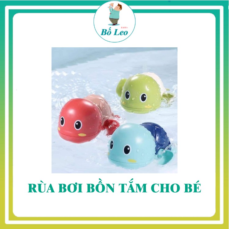 Rùa Bơi Đồ Chơi Thả Bồn Nhà Tắm Nhỏ Gọn Dễ Thương Cho Bé