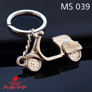 Móc Khóa Xe Máy Vespa Kim Loại- MS039