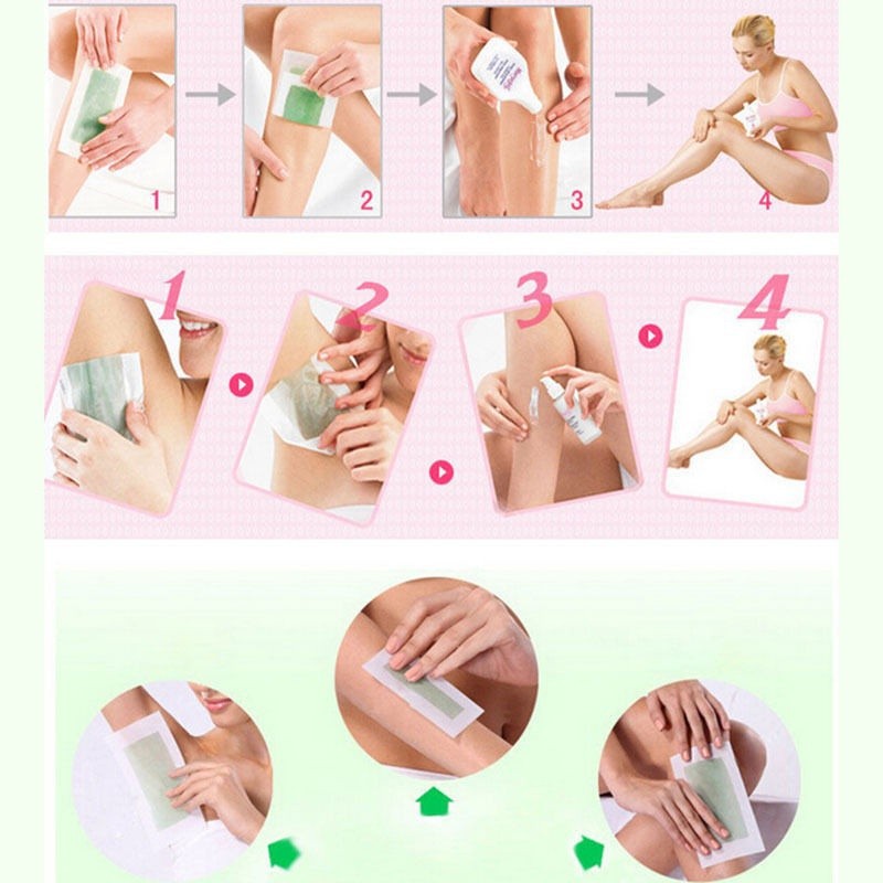Miếng Dán Tẩy Lông Cơ Thể Tiện Lợi