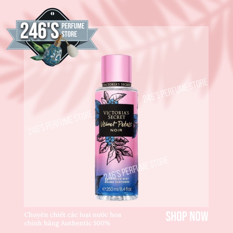 ✨Mun✨ Xịt Thơm Body Victoria’s Secret Velvet Petals Noir