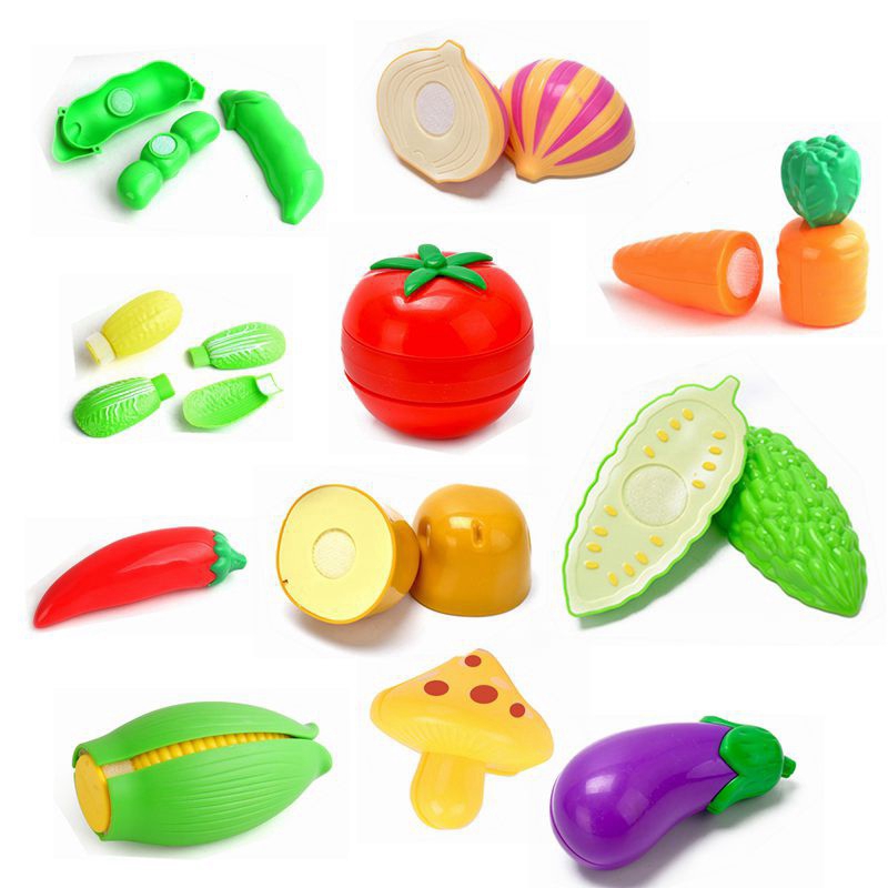Bộ đồ chơi cắt trái cây và rau củ quả đáng yêu vui nhộn dành cho trẻ em