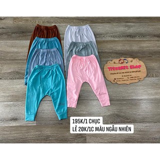 Quần dài thun lạnh kwoo can đũng rộng, quần dài thun lạnh cho bé trai, bé gái