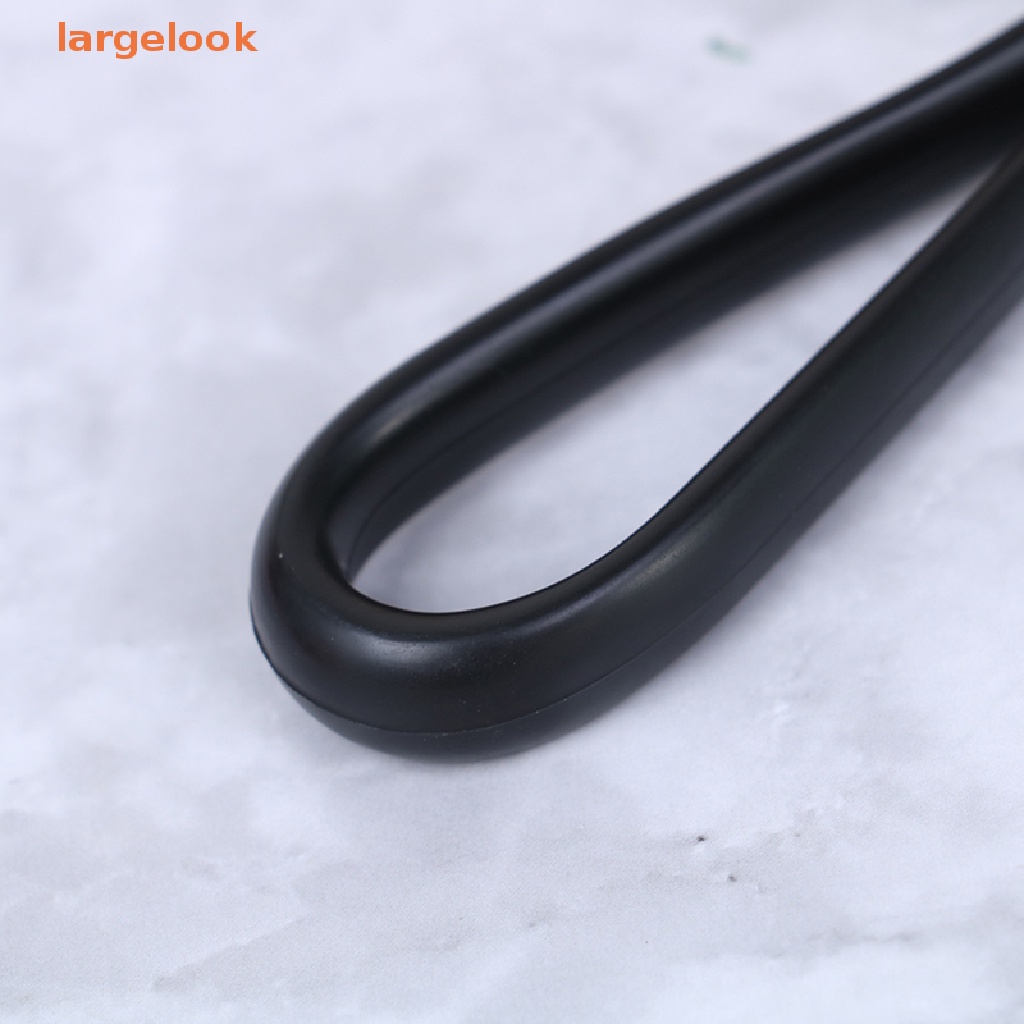 Lược Chải Tóc Răng Cá Mập Jumbo Thiết Kế Tay Cầm Màu Đen Thời Trang Cho Nam