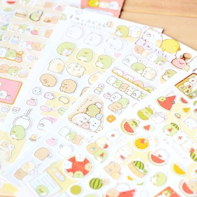 Sticker molang dán trang trí siêu đẹp