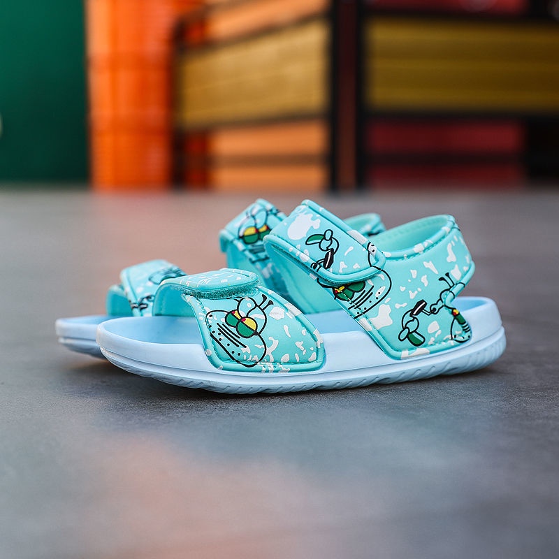 Xăng đan Đế Mềm Dạ Quang Thời Trang Đi Biển Cho Bé