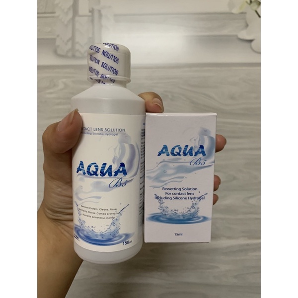 NƯỚC NGÂM NHỎ MẮT VÀ KHAY CHUYÊN DỤNG DÀNH CHO LENS
