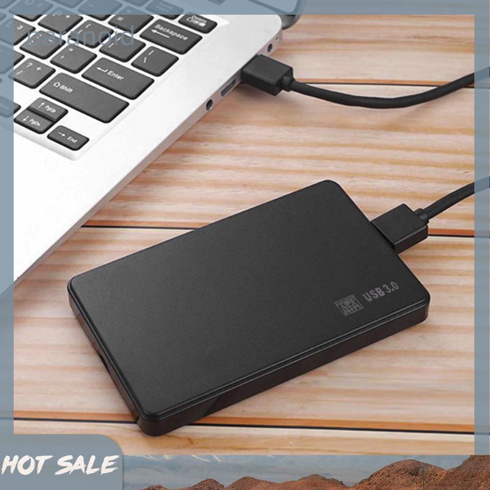 Hộp Đựng Ổ Cứng Ngoài 3tb Usb 2.0 / 3.0 Cho Laptop Pc 2.5 Inch Sata Ssd Hdd