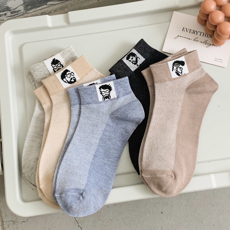 Vớ Thể Thao Bằng Cotton Nguyên Chất Thấm Hút Mồ Hôi Thoáng Khí Nhiều Màu Sắc