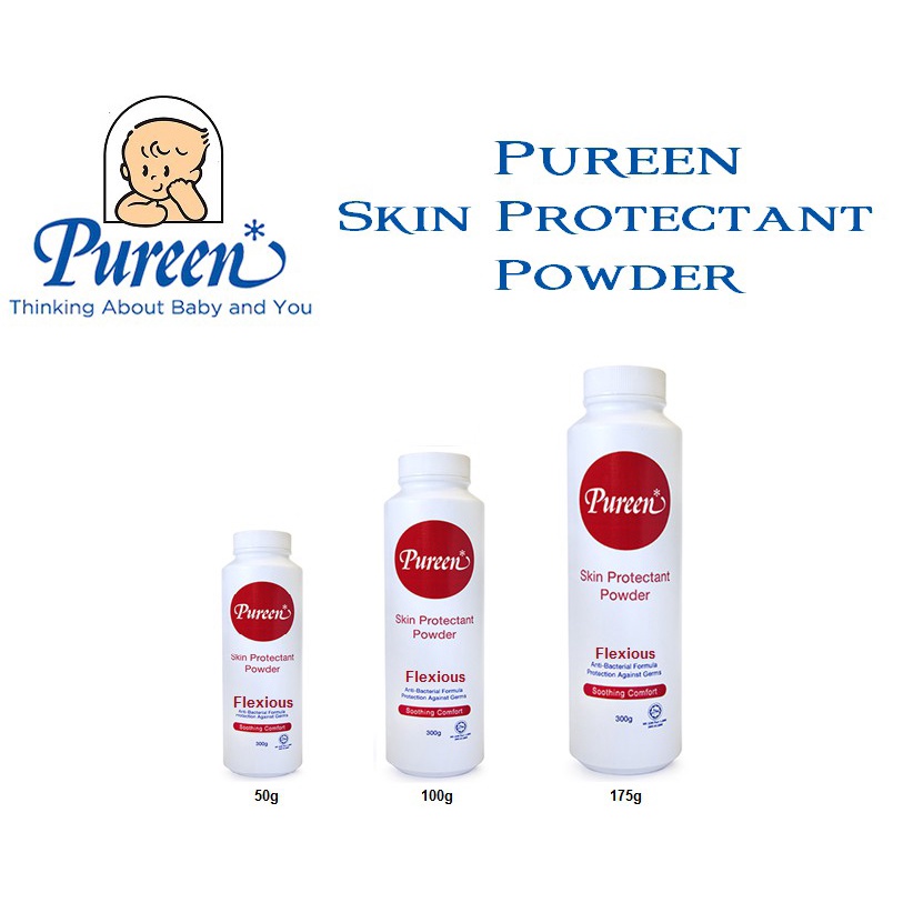 Phấn rôm bảo vệ da Pureen Baby skin protectant powder