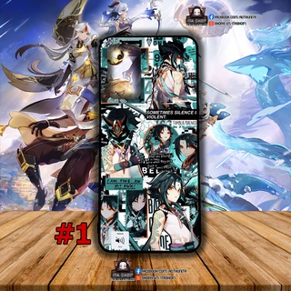 Xiao - Genshin Impact - Ốp Lưng Anime Oppo A95 A94 A93 A92 A76 A74 A73 A55 A54 A53 A52 A15 A15k A16 A16k A12 A5s