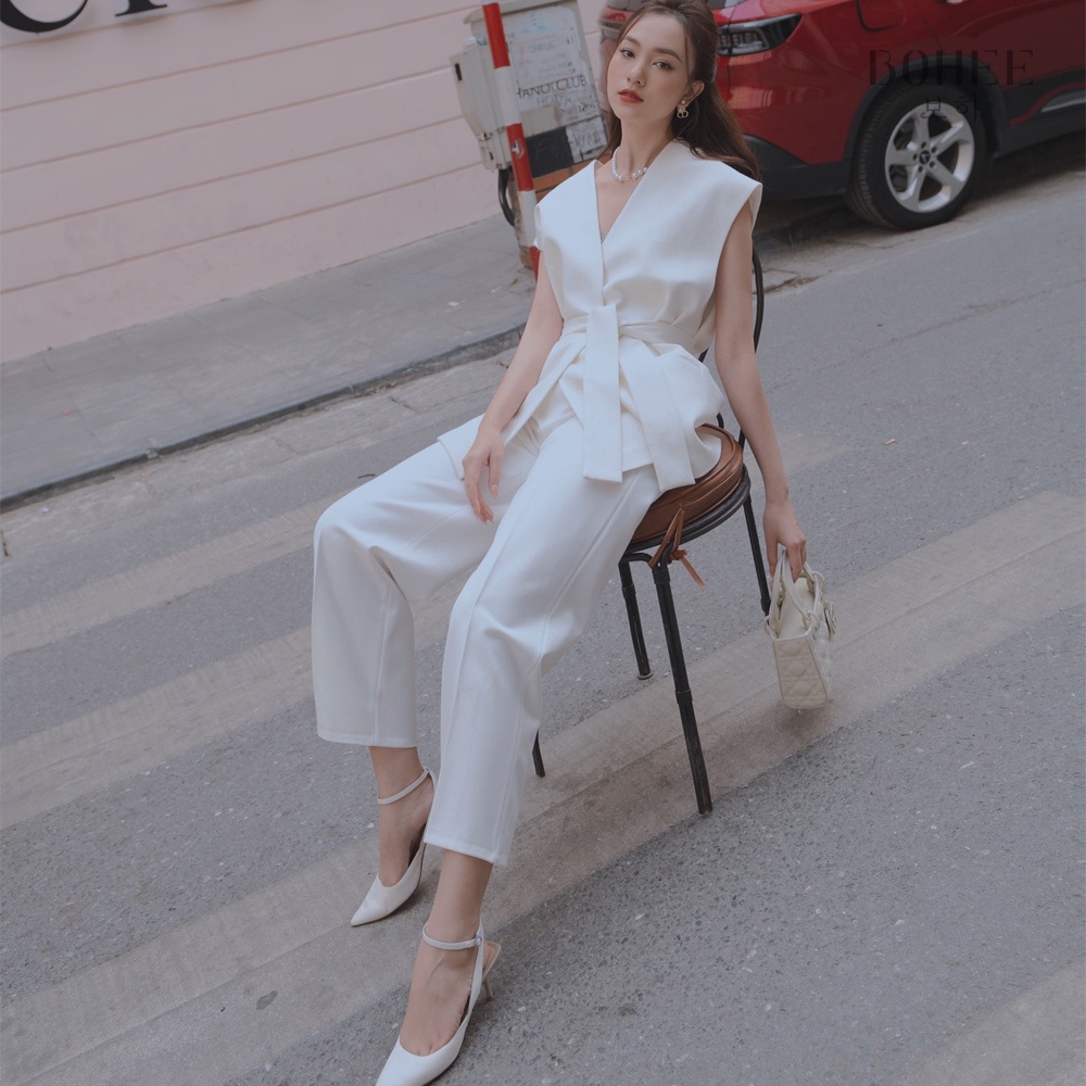 Áo Gile kèm đai BOHEE A216