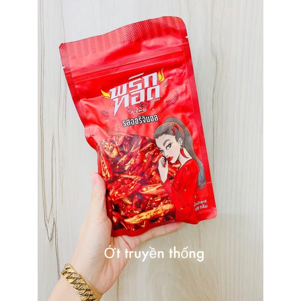 Snack ớt chiên giòn thái lan gói 100gr