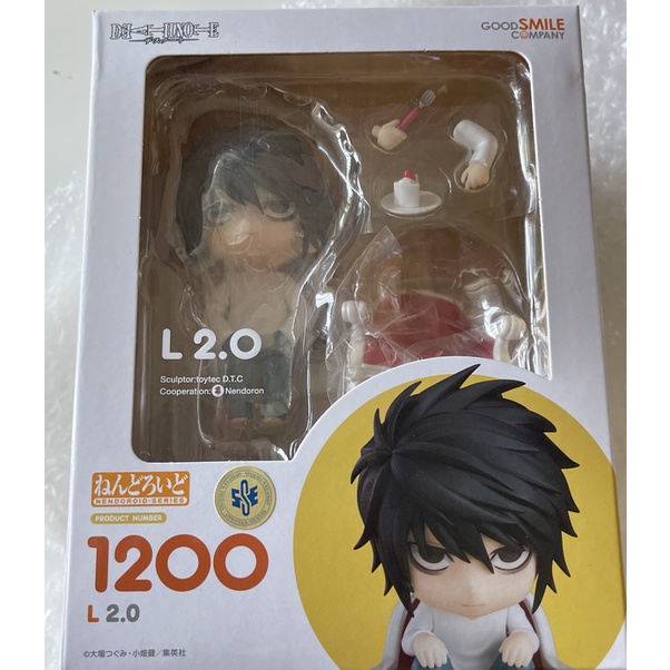 Nhân Vật Anime DEATH NOTE Nendoroid 1160 Độc Đáo# 1200# Mô Hình Nhân Vật Sát Thủ Yagami Light/L·Lawliet 2.0 Bằng PVC