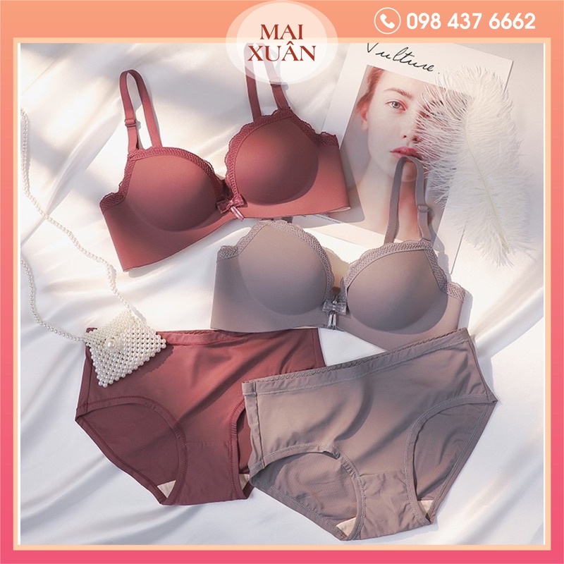 Áo lót đúc su cao cấp, áo ngực su viền ren đệm dày nâng ngực tạo from cực đẹp AS133