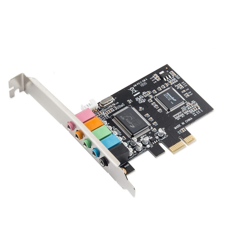 Card PCI Express to Sound 5.1 Âm Thanh Vòm 5 Cổng Cho Máy Tính Để Bàn