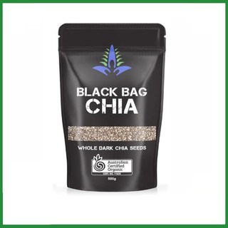 Hạt chia Úc Black Bag Organic Chia Seeds túi đen 500g
