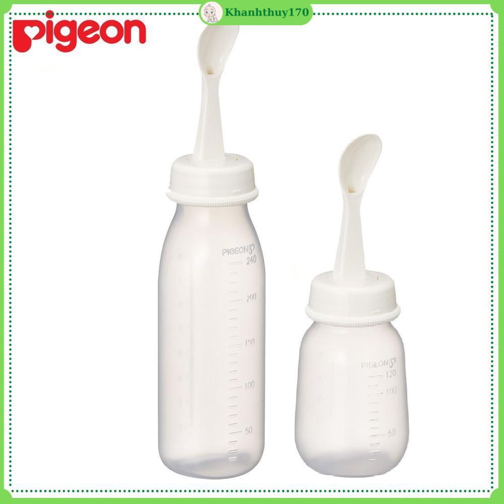 Bình tập ăn Pigeon nhỏ 120cc / lớn 240cc
