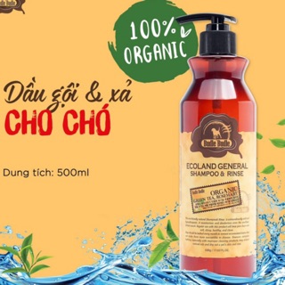 Sữa tắm ORGANIC cho chó Budle Budle 500ml