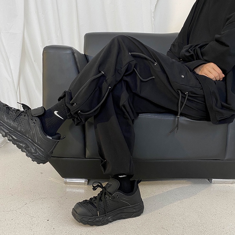 Quần ống rộng màu trơn thời trang cho nam