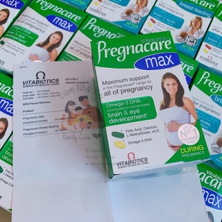 Vitamin tổng hợp cho bà bầu prenacare max 84 viên- hàng Anh