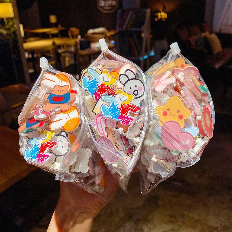 Huy Hiệu Cài Áo Hoạt Hình Phong Cách ins Hàn Quốc Dễ Thương Cho Bé Gái Đi Học