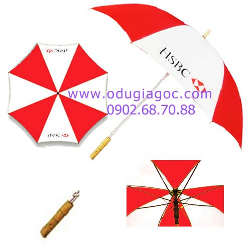 Ô Dù Việt- Ô dù cầm tay cán thẳng Ngân Hàng HSBC